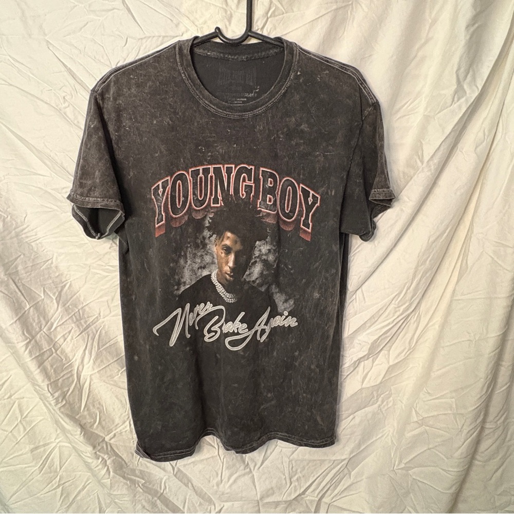 NBA YOUNGBOY NEVER BROKE AGAIN (2018) Official Unisex Hip Hop T-Shirt Size Small